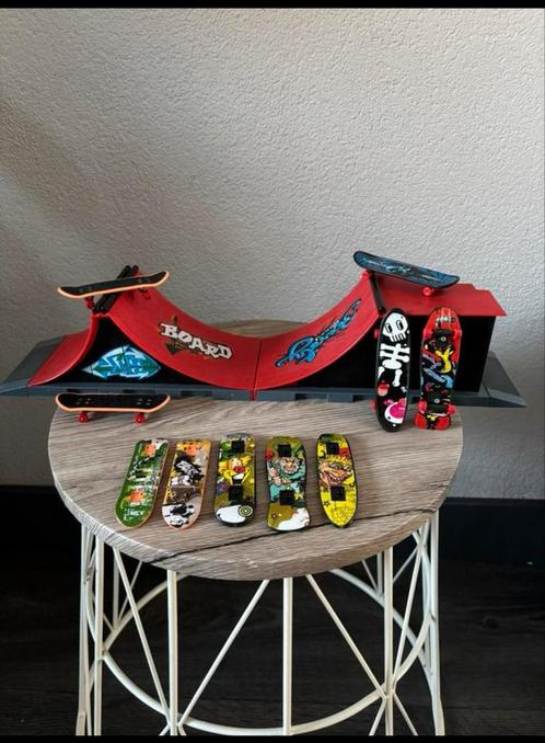 Fingerboards met Skate Ramp, Verzamelen, Speelgoed, Zo goed als nieuw, Ophalen of Verzenden