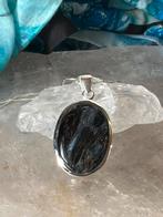 Pietersiet hanger vogel totem beschermt sjamaan zeldzaam, Ophalen of Verzenden, Nieuw, Zilver, Met edelsteen
