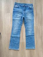 MS mode flared spijkerbroek jeans maat 44 zgan blauw, Blauw, Ophalen of Verzenden, Zo goed als nieuw, Ms mode