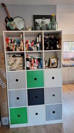 MDF Kast met Deuren & Open Vakken, Ophalen, Overige materialen, 100 tot 150 cm, 100 tot 150 cm