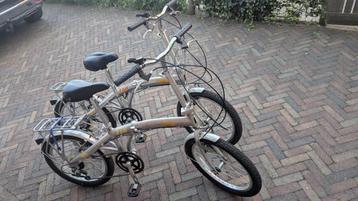 Twee Vouwfietsen - Ideaal voor trein, camping of boot ! beschikbaar voor biedingen