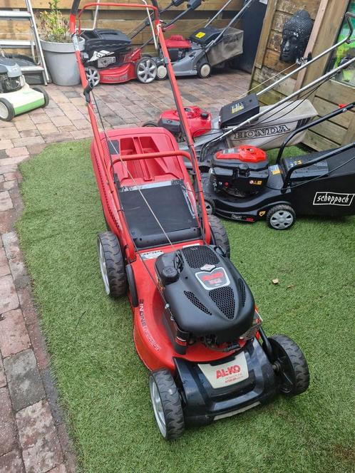 Alko aangedreven motormaaier,  48 cm maaibreedte., Tuin en Terras, Grasmaaiers, Zo goed als nieuw, Cirkelmaaier, Ophalen