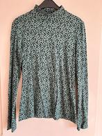 COSTES top met col - maat M - luipaardprint, Maat 38/40 (M), Ophalen of Verzenden, Zo goed als nieuw, Lange mouw