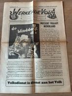 Krant NSB 1942 (1), Ophalen of Verzenden, Nederland, Embleem of Badge