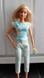 Barbie kleding nieuw - Outfit broek met top groen turquoise, Nieuw, Ophalen of Verzenden, Barbie