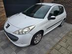 Peugeot 206+ 1.1 3D 2009 Wit, Auto's, Voorwielaandrijving, 206+, Stof, Zwart