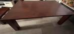 Eettafel 200x100 cm zwaar massief hout, Ophalen, 200 cm of meer, 50 tot 100 cm, Zo goed als nieuw