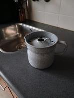 Emaille Melkkoker, Ophalen of Verzenden, Zo goed als nieuw, Overige materialen