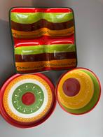 Mexicaanse Schalen Set, Huis en Inrichting, Keuken | Servies, Ophalen of Verzenden, Overige stijlen, Aardewerk, Schaal of Schalen