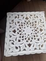 Wanddecoratie 40x40 cm wandpaneel, Ophalen, Zo goed als nieuw