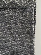 De Ploeg Landscape 13/80; grafiet+creme; 2,18 mtr meubelstof, Wol, 120 cm of meer, Ophalen of Verzenden, Grijs