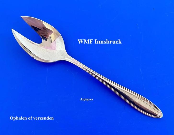 WMF Cromargan Innsbruck 1 slavork rvs bestekaanvulling, Huis en Inrichting, Keuken | Bestek, Gebruikt, Los bestek, Rvs of Chroom