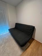 Ikea Slaapbank met Opbergruimte, Ophalen, Gebruikt, Zwart, Tweepersoons