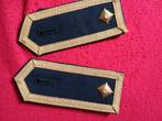 Kriegsmarine NCO Schulterklappen repro, Ophalen of Verzenden, Marine, Duitsland, Embleem of Badge
