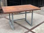 bureau industrieel werktafel tafel stalen staal werkbank, Ophalen, Gebruikt