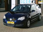 Volkswagen Polo 1.4-16V Turijn Nwe Apk Airco Stuurbekr Navi, Auto's, Volkswagen, Voorwielaandrijving, Gebruikt, Blauw, Origineel Nederlands