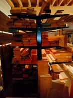Hardhout meubelhout incl. draagarmstelling, Doe-het-zelf en Verbouw, Hout en Planken, Nieuw, Overige typen, Ophalen