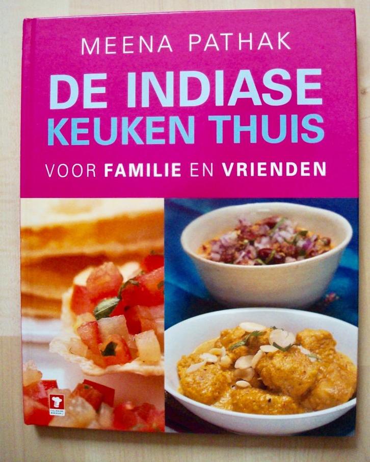 Meena Pathak - De Indiase keuken thuis, Boeken, Kookboeken, Zo goed als nieuw, Voorgerechten en Soepen, Hoofdgerechten, Azië en Oosters