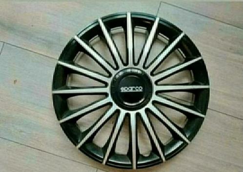 Wieldop Sparco,embleem,kunststof,14 inch,doorsnede 39 cm,14", Auto diversen, Wieldoppen, Zo goed als nieuw, Ophalen of Verzenden