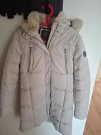 HV Polo Winterjas Beige Maat L - Zo goed als nieuw!, Wit, Maat 42/44 (L), Ophalen of Verzenden, Zo goed als nieuw