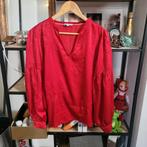 Maicazz blouse maat M rood, Ophalen of Verzenden, Zo goed als nieuw, Maat 38/40 (M), Rood