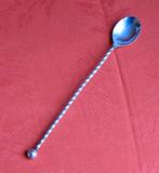 1 verzilverde sorbetlepel van D.E, ontwerp Herman Hooikaas, Ophalen of Verzenden