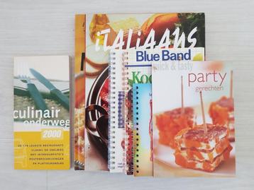 diverse kookboeken beschikbaar voor biedingen