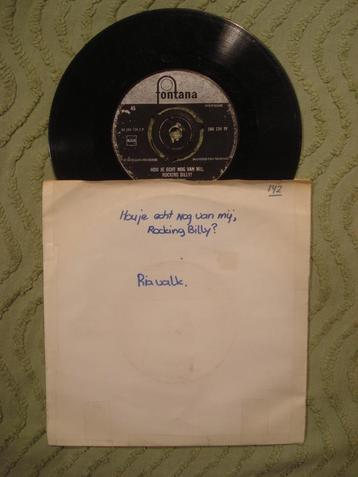 Ria Valk 7" Single: 'Hou je echt nog van my Rocking Billy?' beschikbaar voor biedingen