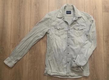 Scotch&Soda jeans overhemd blouse lt. grijs S/46 beschikbaar voor biedingen