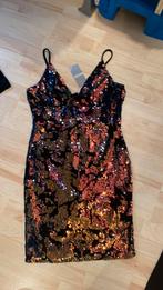 Nieuw glitter jurkje maat M, Kleding | Dames, Jurken, Maat 38/40 (M), Zwart, Nieuw, Ophalen of Verzenden