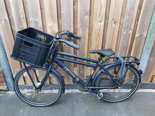 Cortina U4 24 inch Jongensfiets Transporter 3 versnellingen, Fietsen en Brommers, Fietsen | Jongens, Gebruikt, 24 inch, Handrem