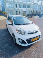 Kia Picanto 1.0 Cvvt 5-DRS 2013 Wit, Auto's, Kia, Voorwielaandrijving, Stof, Zwart, 400 kg