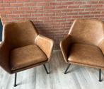 Fauteuil, Ophalen, Gebruikt, Bruin, Leer