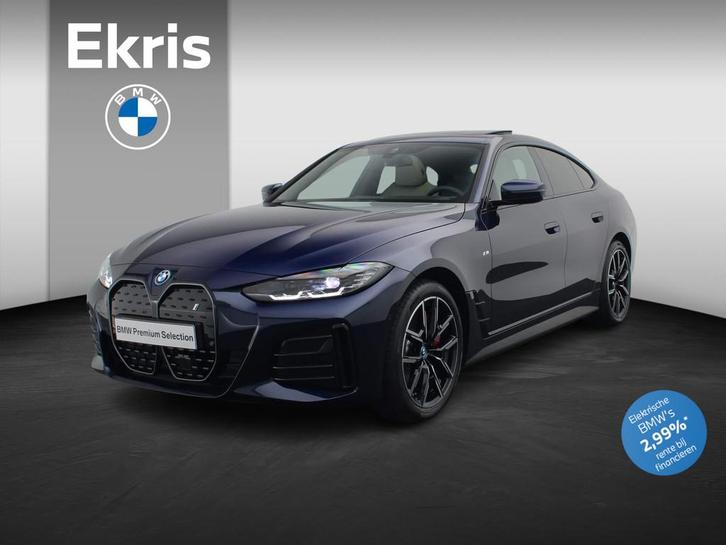 BMW i4 eDrive35 High Executive | M Sportpakket Pro | Safety, Auto's, BMW, Bedrijf, Te koop, i4, ABS, Achteruitrijcamera, Adaptive Cruise Control