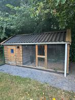 Kippenhok kippenren 4 bij 2 meter!, Dieren en Toebehoren, Pluimvee | Toebehoren, Ophalen of Verzenden, Gebruikt, Kippenhok of Kippenren