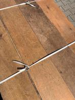 38 m2 massief eiken parkervloer ,20 cm breed 2 cm dik, Doe-het-zelf en Verbouw, Gebruikt, 2e hands product, 2e hands product, 2e hands product