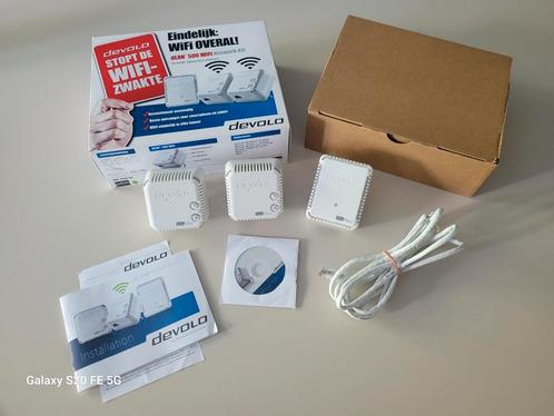 Devolo dLAN 500 WiFi Netwerk Kit, Computers en Software, Netwerk switches, Zo goed als nieuw, Ophalen of Verzenden