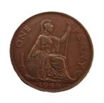 **  1948  - Engeland - One Penny George VI - BRONS  **, Verzenden, Overige landen, Losse munt