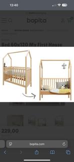 Bopita baby, peuter, kleuterbed, Kinderen en Baby's, Kinderkamer | Bedden, Ophalen, Gebruikt, Minder dan 140 cm, Minder dan 70 cm