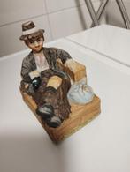 Vintage jaren 70 japans bisque porseleinen muziekdoos, Antiek en Kunst, Ophalen of Verzenden