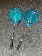 Badminton Rackets Set 2 stuks met hoes, Ophalen of Verzenden, Gebruikt, Racket(s)