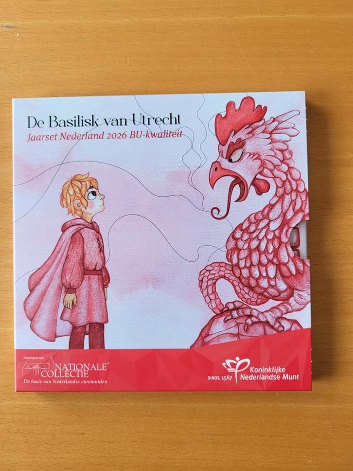 Nederland Jaarset 2026 - De Basilisk van Utrecht, Postzegels en Munten, Munten | Nederland, Setje, Ophalen of Verzenden