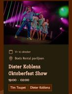 Vrijdag Boels tent - oktoberfeest, Twee personen