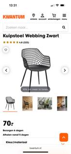 Nieuw 2 tuinstoelen. Webbing (kwantum), Tuin en Terras, Tuinstoelen, Ophalen, Zo goed als nieuw