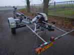 Degelijke Riba boottrailer 1500 kg, Watersport en Boten, Ophalen, Verstelbare verlichting, Sloepentrailer, Minder dan 6 meter