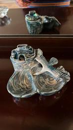 Frans porseleinen mosterdpotje zout / peperstel, Antiek en Kunst, Ophalen of Verzenden