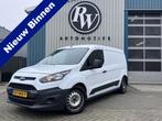 Ford Transit Connect 1.6 TDCI Lengte 2! Airco / Audio / Cent, Euro 5, Stof, Zwart, 4 cilinders
