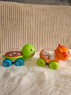 Fisher-Price auto met geluid /baby speelgoed 2x, Ophalen of Verzenden, Zo goed als nieuw, Auto of Voertuig, Met geluid