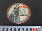 sticker AKAI  guitarman een lust voor oog en oor, Verzamelen, Stickers, Ophalen, Zo goed als nieuw, Bedrijf of Vereniging