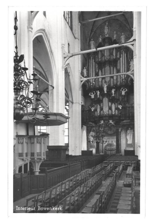 975478	Kampen	Bovenkerk	1957	Gelopen met postzegel, Verzamelen, Ansichtkaarten | Nederland, Gelopen, Overijssel, Ophalen of Verzenden